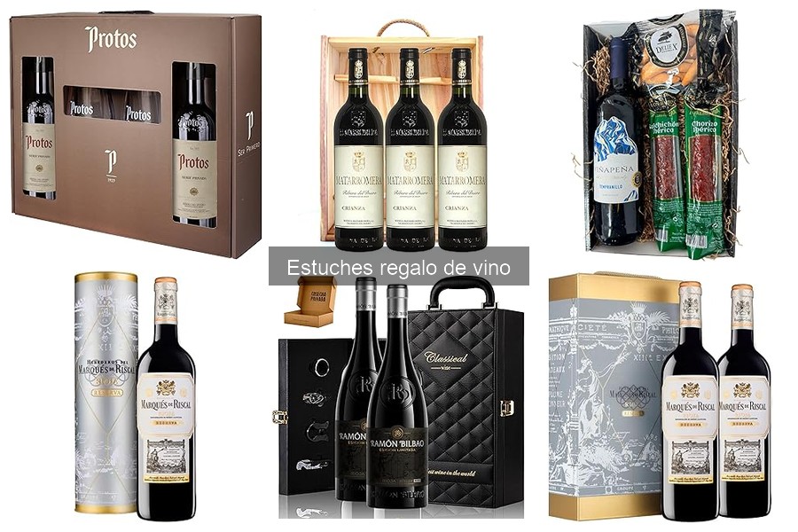 Mejores estuches regalo de vino para ocasiones especiales