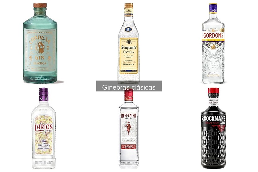 Mejores ginebras para cócteles clásicos: Gin Tonic y Negroni