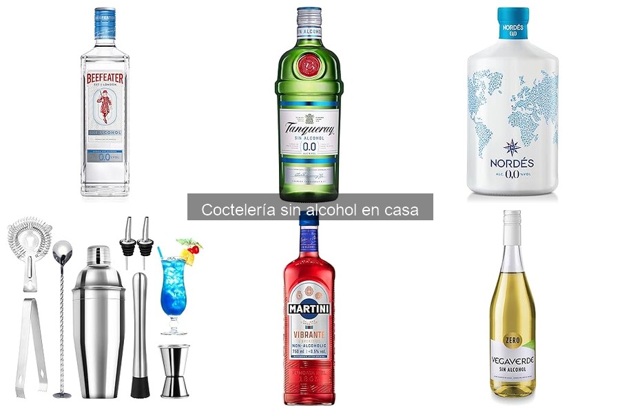 Mejores ingredientes para cócteles sin alcohol en casa