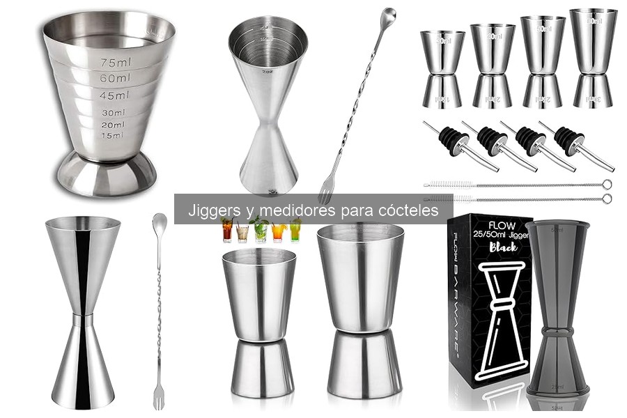Mejores jiggers para cócteles populares: ¡Hazlos perfectos!