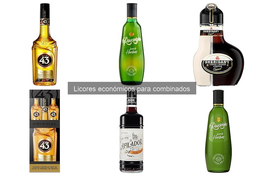 Mejores licores económicos para fiestas en casa