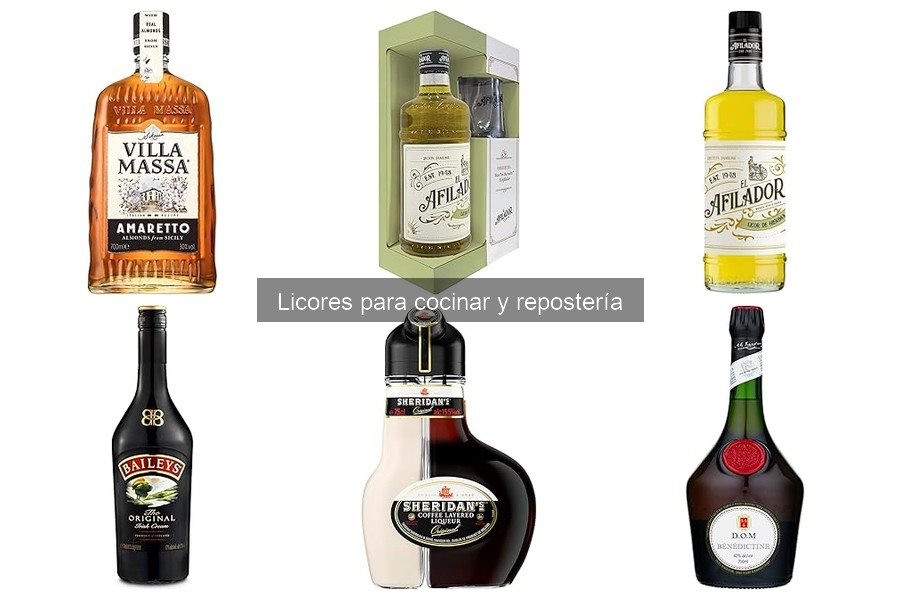 Mejores licores para cocinar platos salados en casa