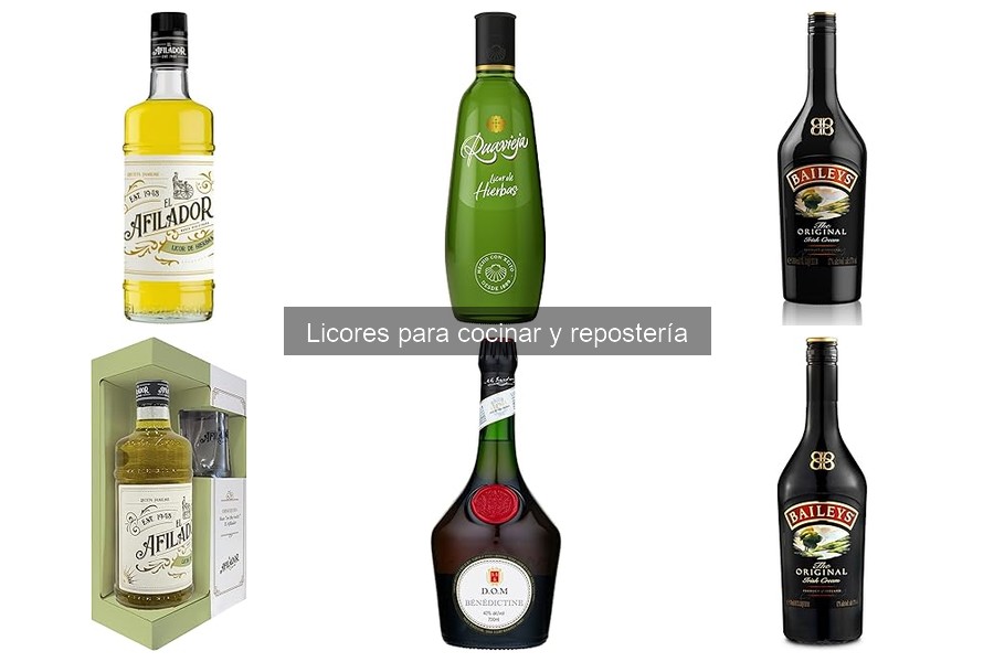 Mejores licores para realzar marinados y salsas