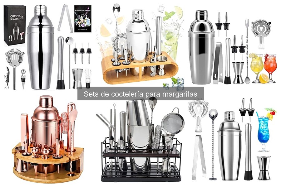 Mejores lugares para comprar sets de coctelería para margaritas