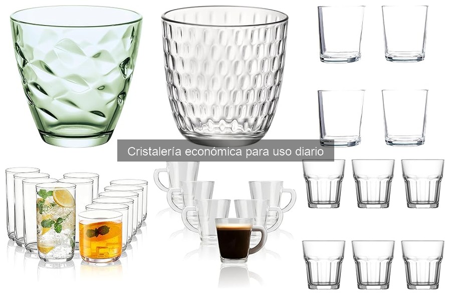 Mejores marcas de cristalería económica para el hogar