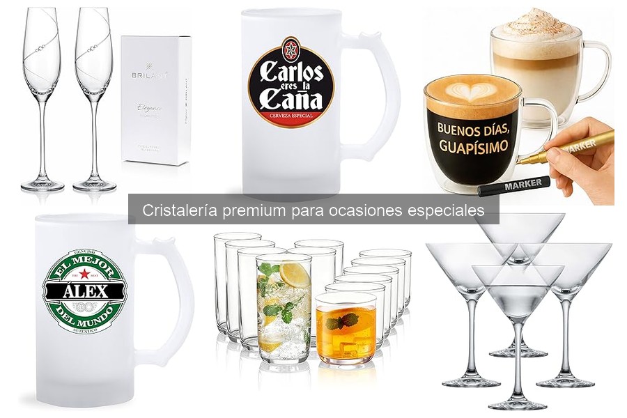 Mejores marcas de cristalería premium en 2023