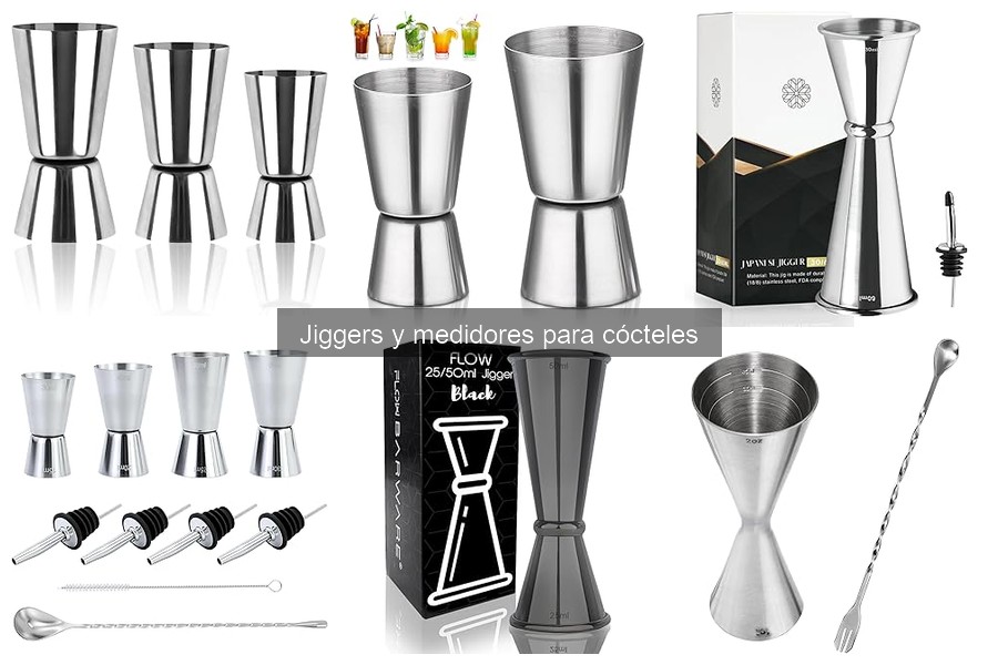 Mejores marcas de jiggers para cócteles en Amazon