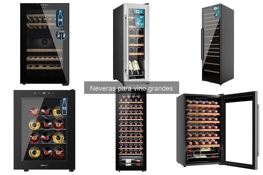 Mejores marcas de neveras para vino grandes 2023