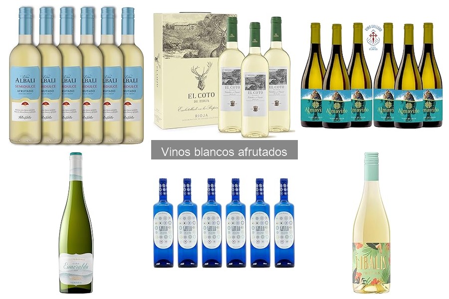 Mejores marcas de vinos blancos afrutados para disfrutar