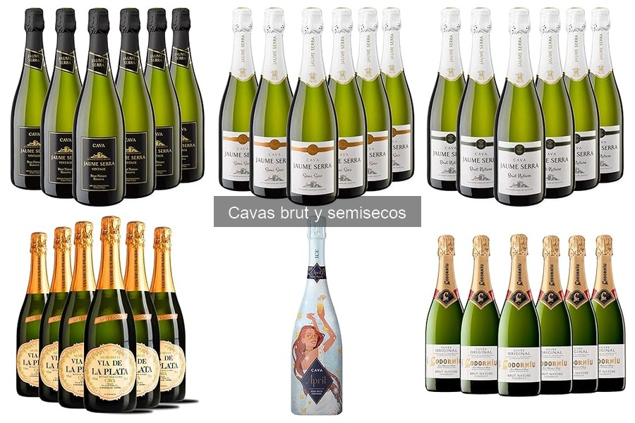 Mejores maridajes para cavas brut y semisecos