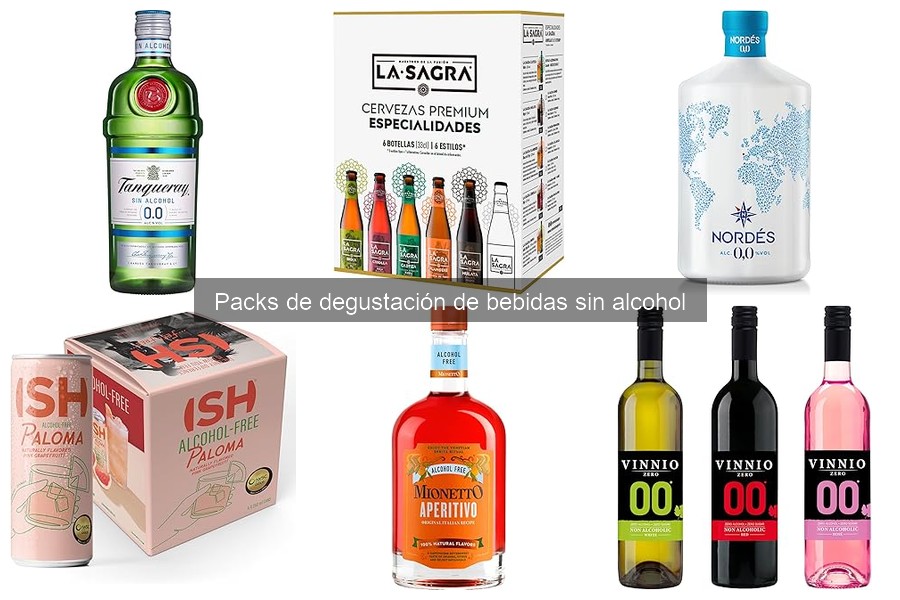 Mejores ofertas de packs de degustación de bebidas sin alcohol