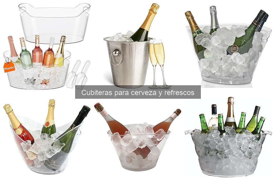 Mejores ofertas en cubiteras para cerveza y refrescos