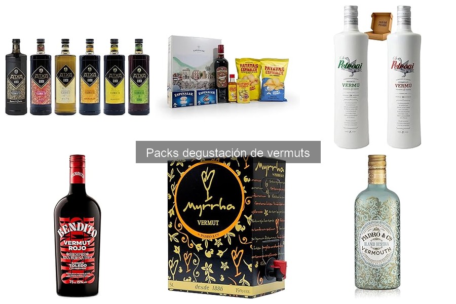 Mejores packs de degustación de vermuts para principiantes