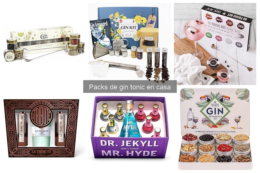 Mejores packs de gin tonic para regalar en cualquier ocasión