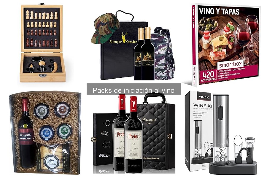 Mejores packs de iniciación al vino para principiantes