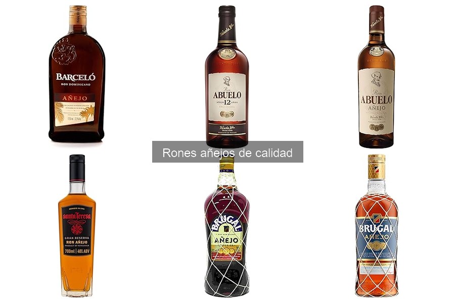 Mejores rones añejos de calidad en 2023: valoraciones y opiniones