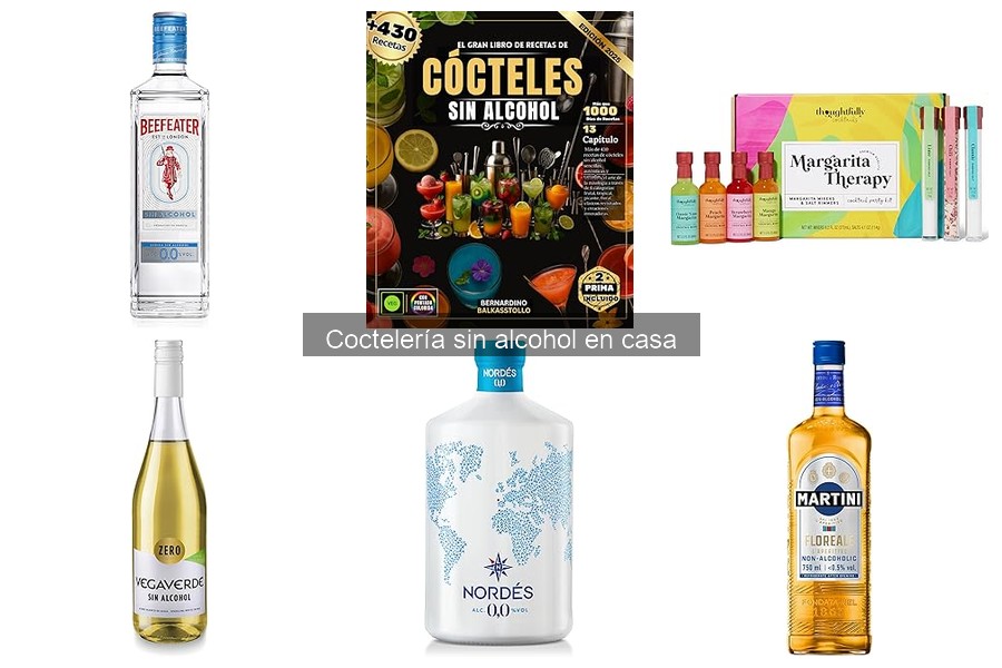 Mejores servicios de entrega de ingredientes para cócteles sin alcohol