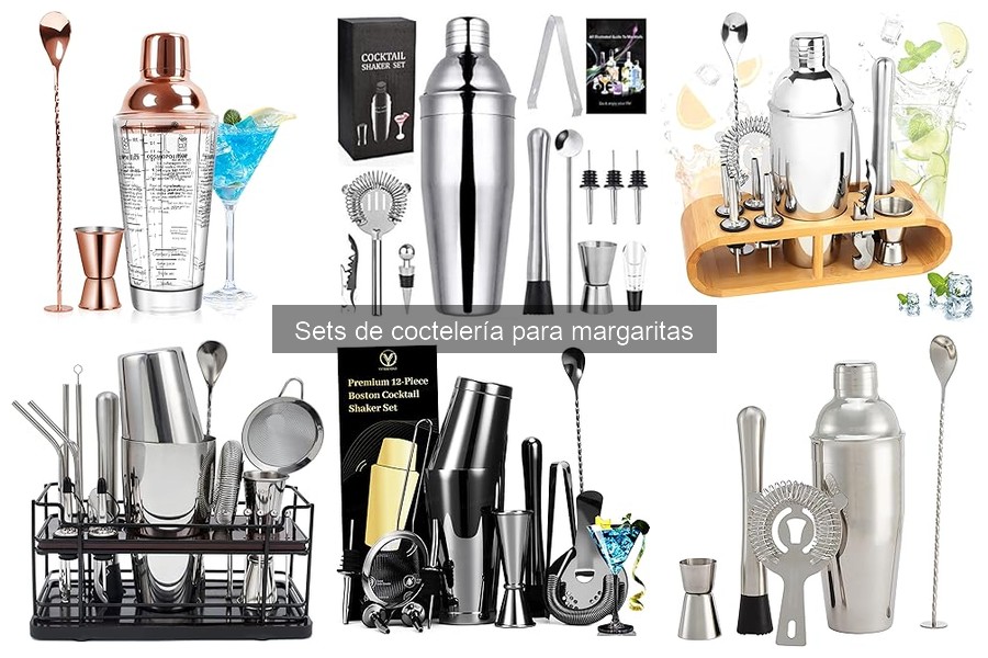 Mejores sets de coctelería para preparar margaritas en casa