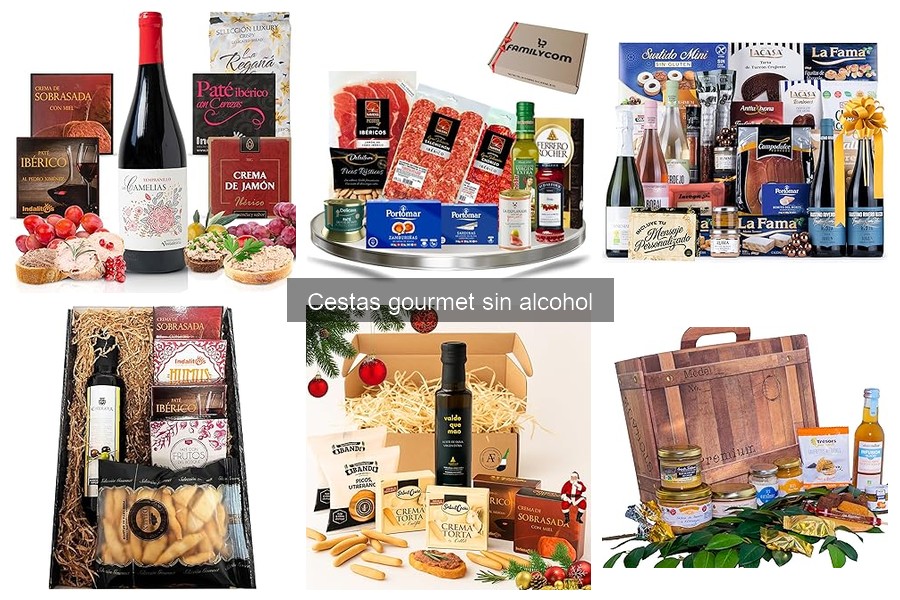 Mejores tiendas para comprar cestas gourmet sin alcohol