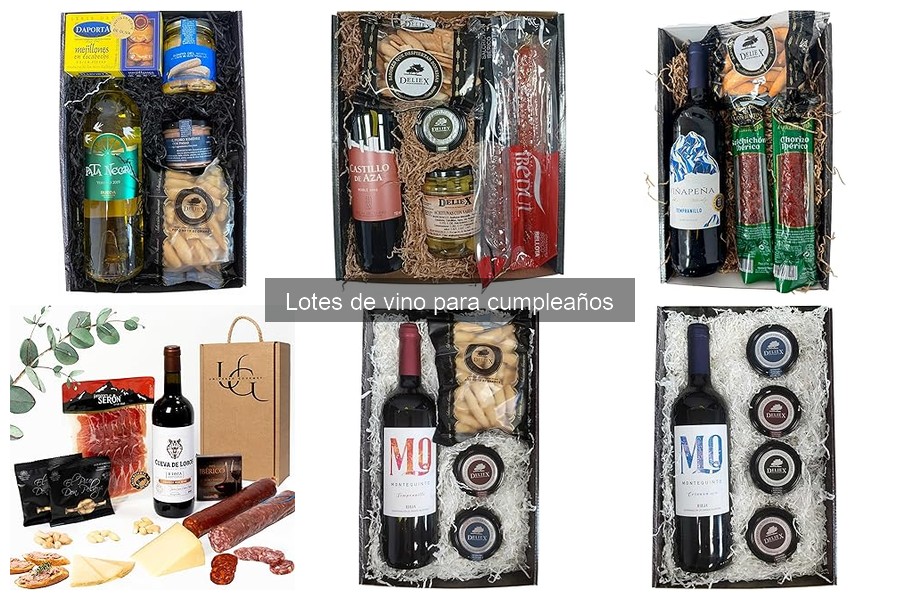 Mejores tiendas para comprar lotes de vino para cumpleaños