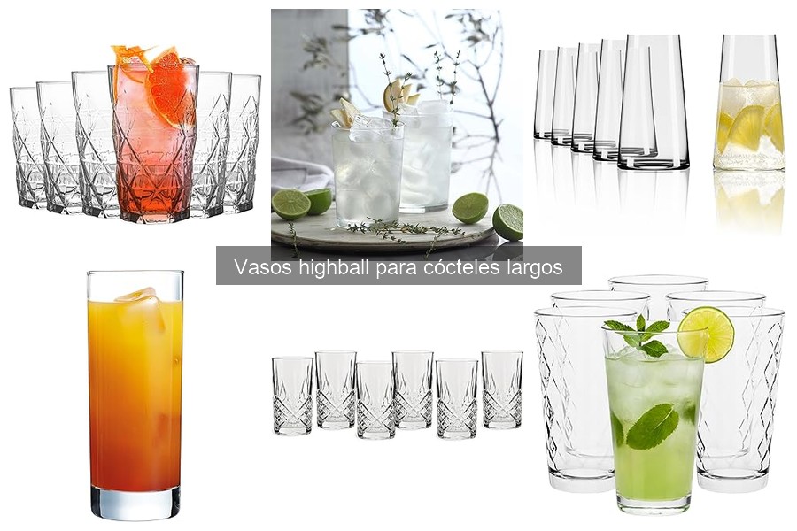 Mejores vasos highball para gin tonic: top recomendaciones