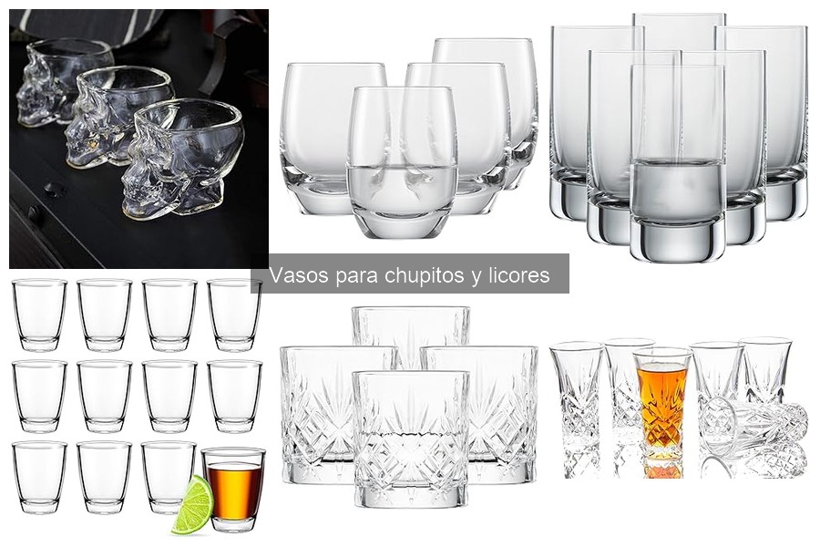 Mejores vasos para chupitos de fiesta: durabilidad y estilo
