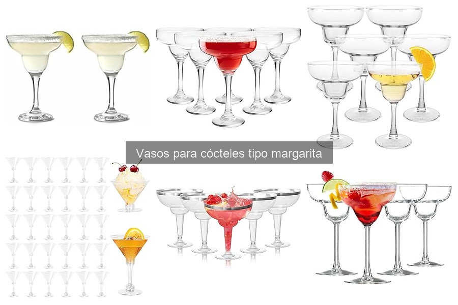 Mejores vasos para cócteles tipo margarita: comparativa 2023