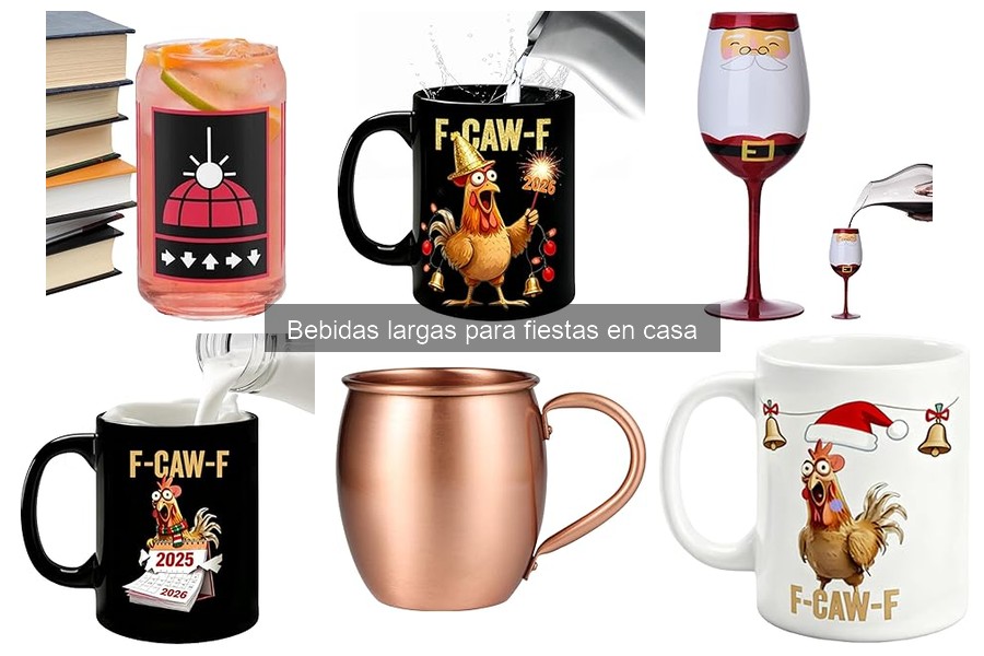 Mejores vasos y utensilios para servir bebidas largas en casa