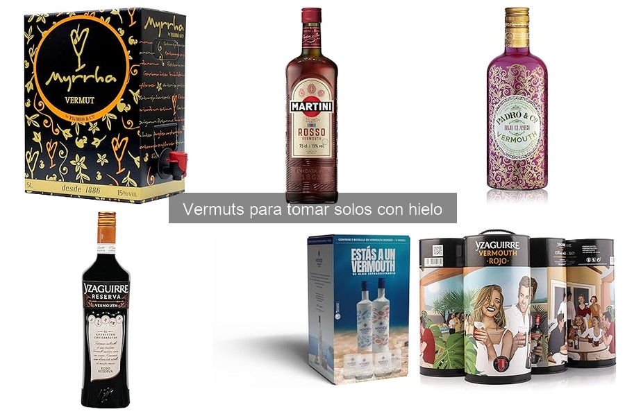 Mejores vermuts para tomar solo con hielo en casa