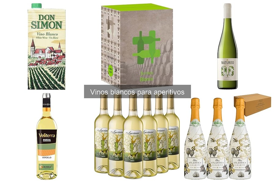 Mejores vinos blancos para aperitivos: guía de selección