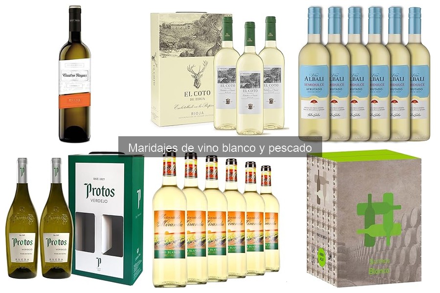 Mejores vinos blancos para maridar con pescado