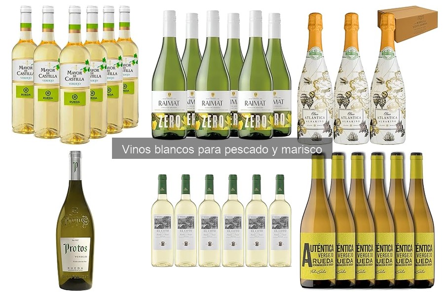 Mejores Vinos Blancos para Mariscos: Comparativa 2023