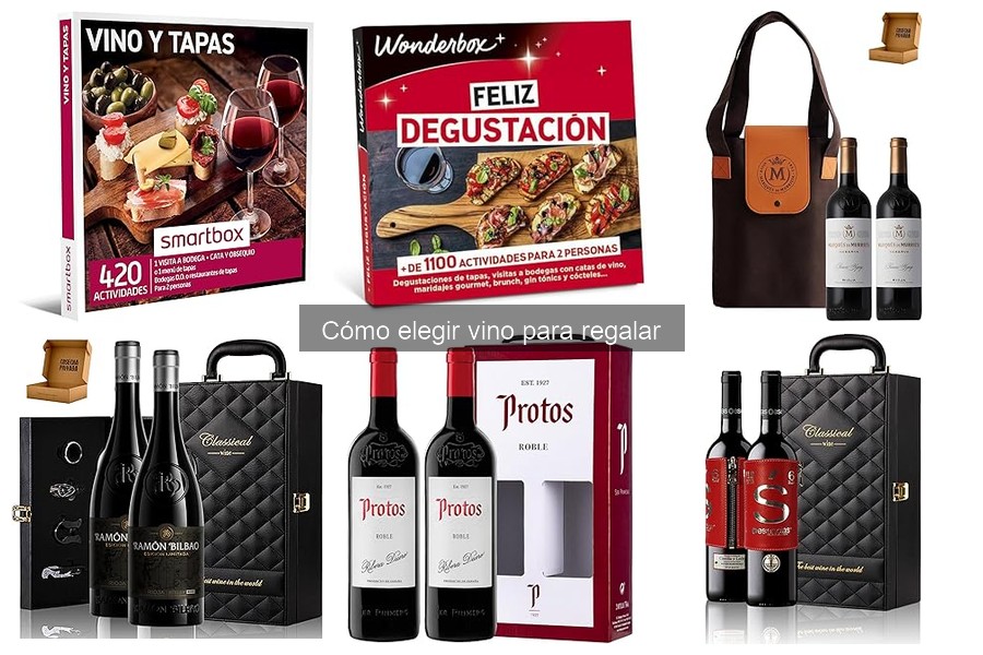 Mejores vinos para regalar a hombres y mujeres