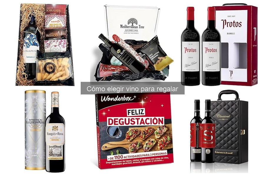 Mejores vinos para regalar a un amante del vino