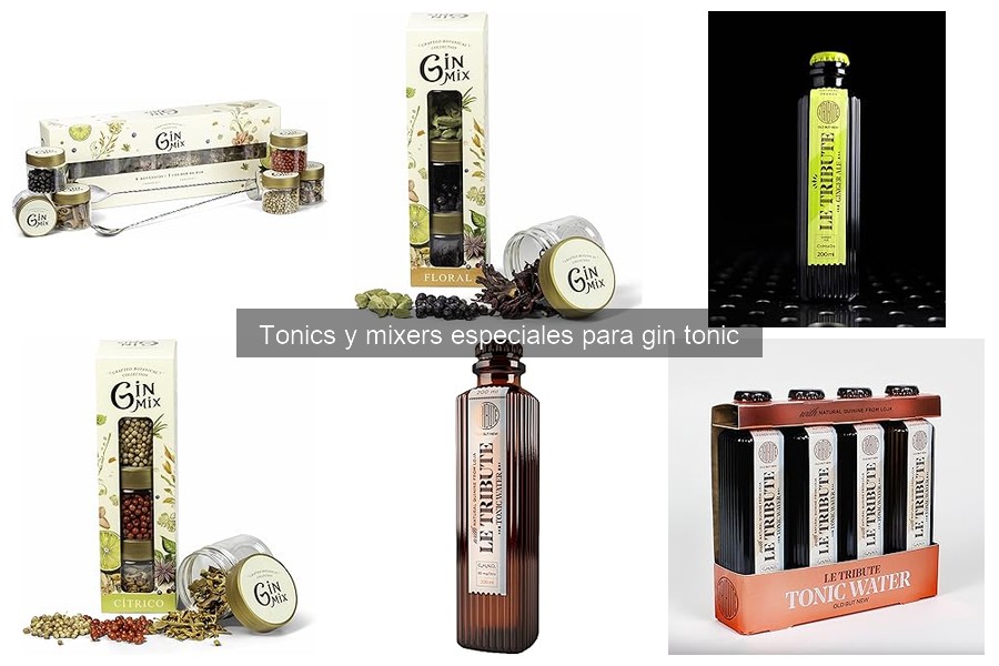 Notas de Sabor de Tonics y Mixers para Gin Tonic