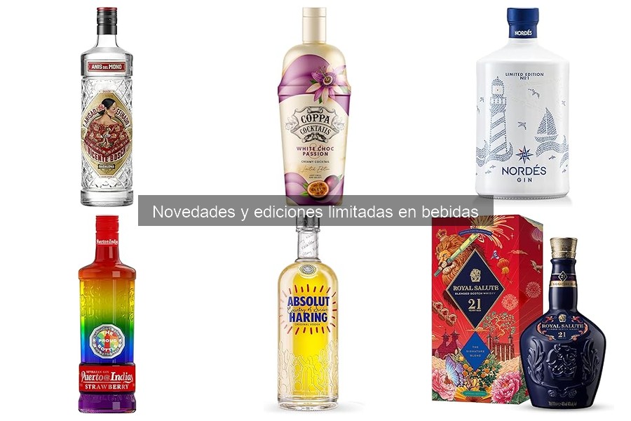 Novedades en Bebidas: Ediciones Limitadas por Llegar