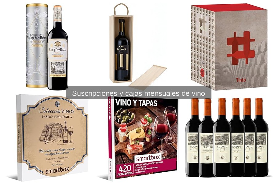 Ofertas y descuentos en suscripciones de vino