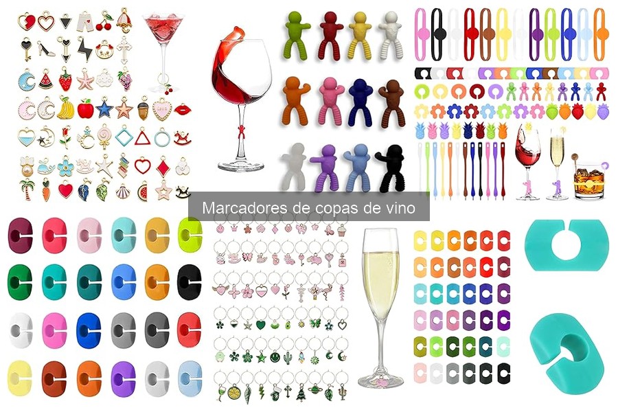 Ofertas y precios de marcadores de copas de vino en Amazon