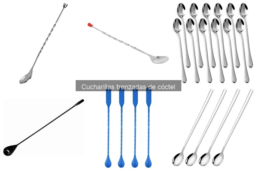 Opiniones sobre cucharillas trenzadas de cóctel: ¿Valen la pena?