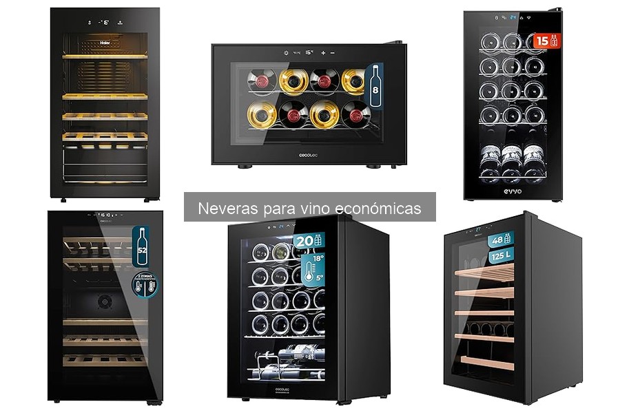 Opiniones sobre neveras para vino económicas en 2023