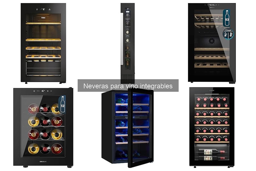 Opiniones sobre Neveras para Vino Integrables 2023