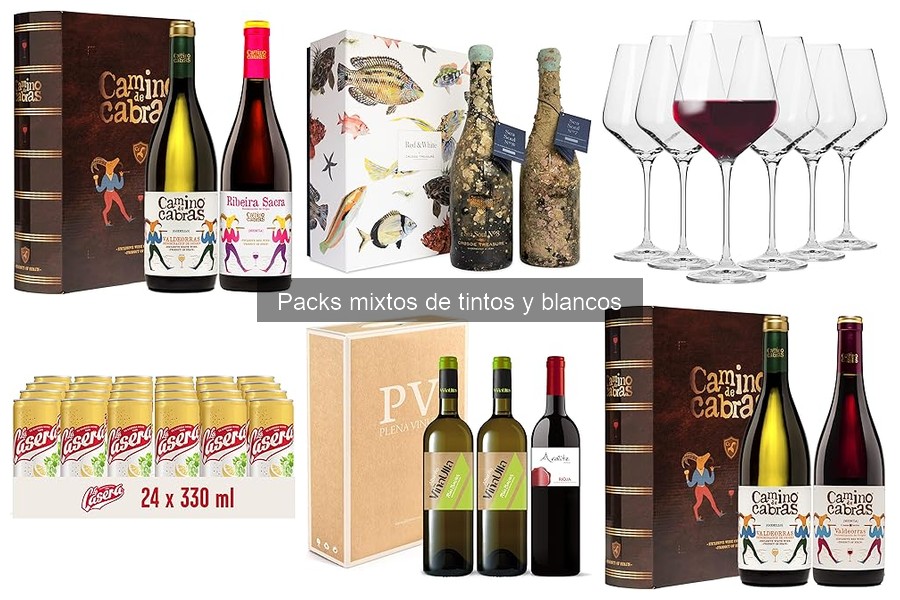 Opiniones sobre Packs Mixtos de Tintos y Blancos