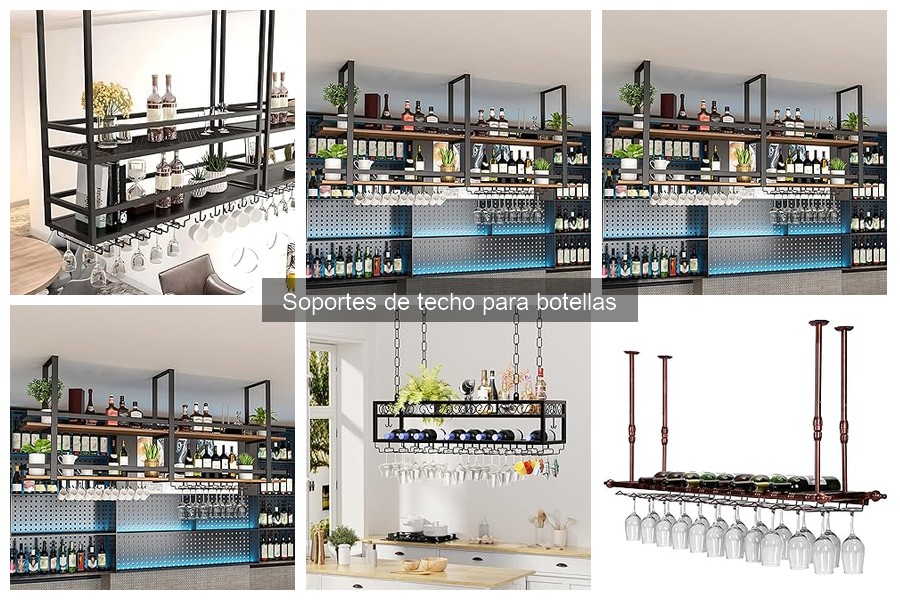 Opiniones sobre Soportes de Techo para Botellas