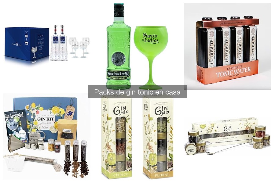 Packs de gin tonic perfectos para tus eventos y celebraciones