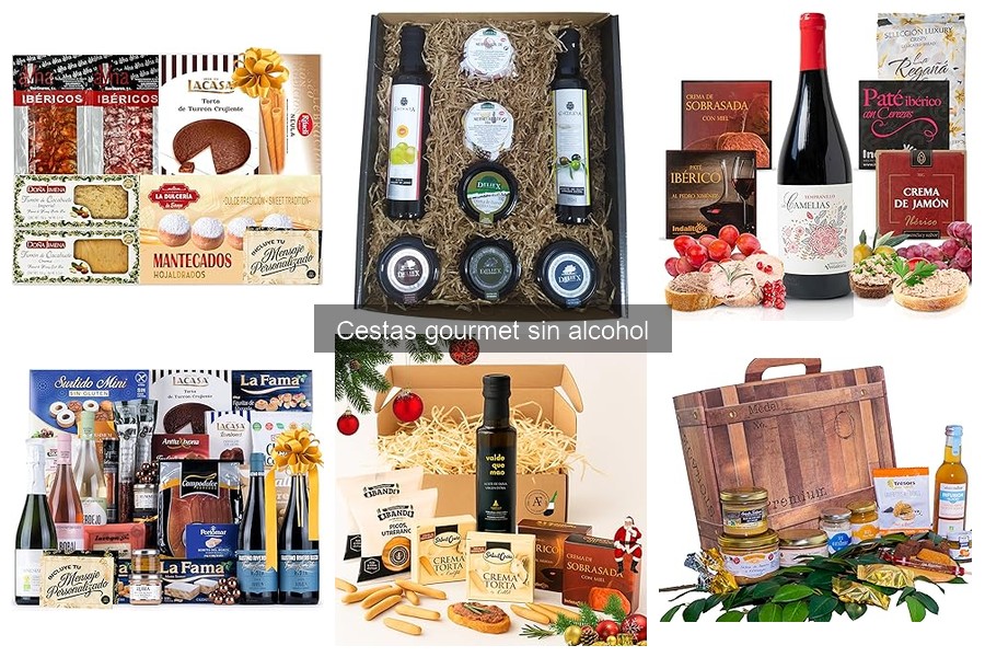 Personaliza tu cesta gourmet sin alcohol con estilo