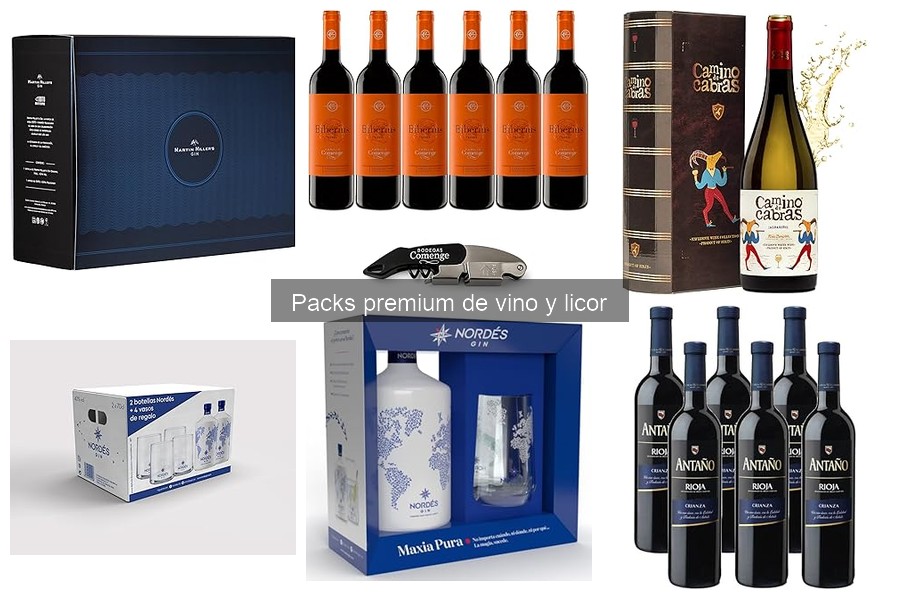 Personaliza tu Pack Premium de Vino y Licor