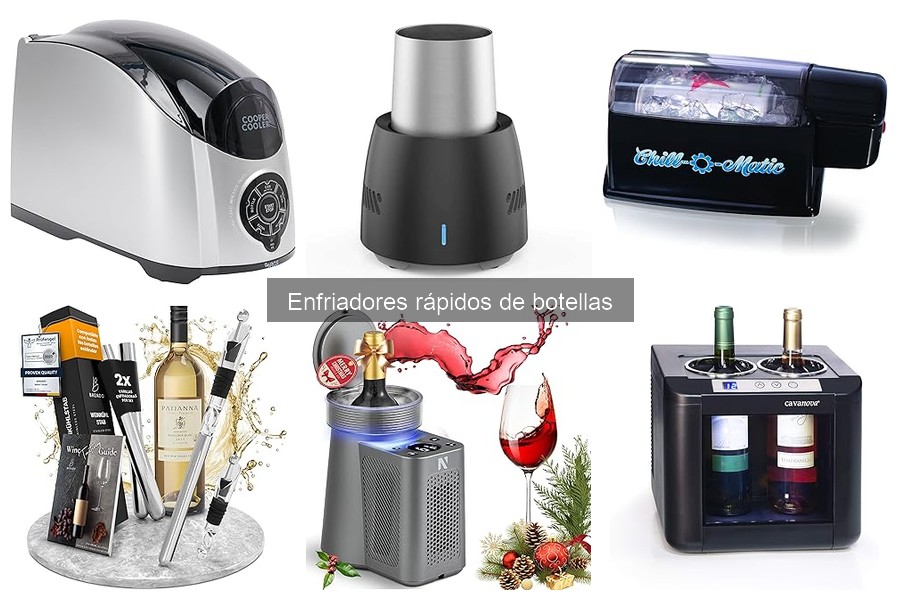 Precios de enfriadores rápidos de botellas: guía y ofertas