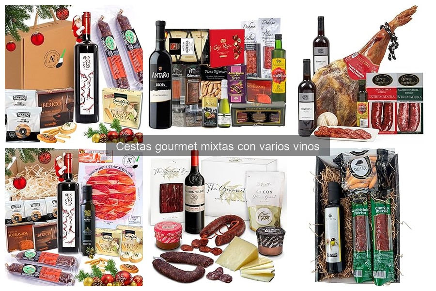 Precios y lugares para comprar cestas gourmet con vino
