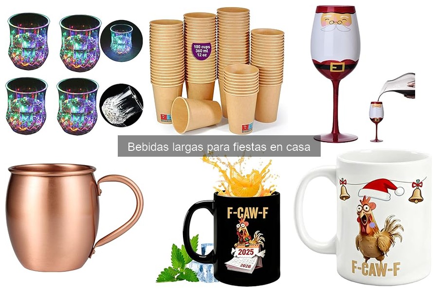 Preguntas frecuentes sobre bebidas largas y su preparación