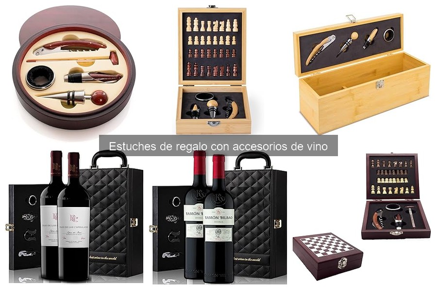 Preguntas Frecuentes sobre Estuches de Regalo con Accesorios de Vino